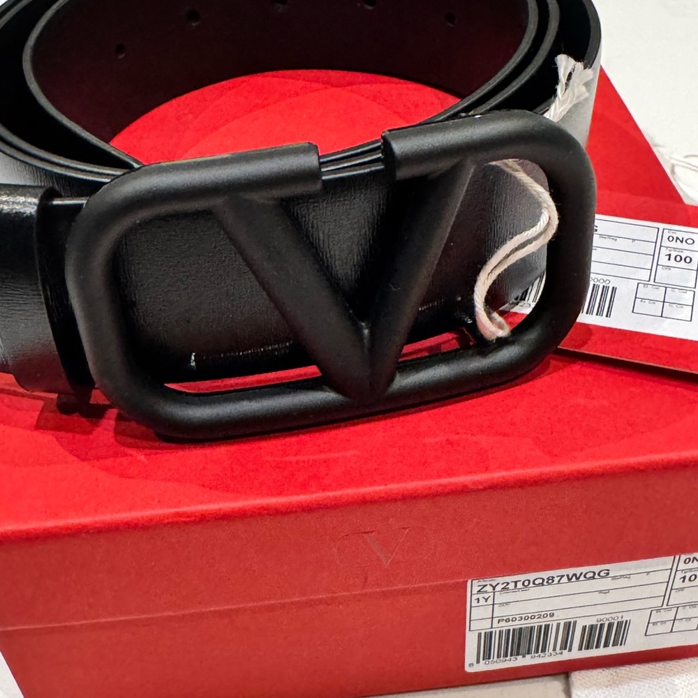 Black Leather Belt